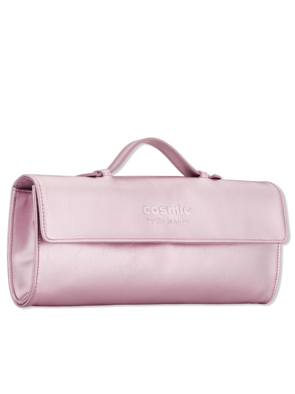 Kylie Cosmetics Pink Cosmetic Roll-Up Organizer